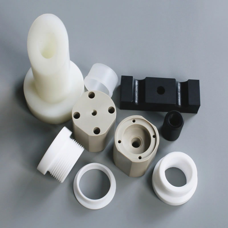 Nā ʻāpana Mīkini Palaki PTFE, PEEK, PCTFE, TFM